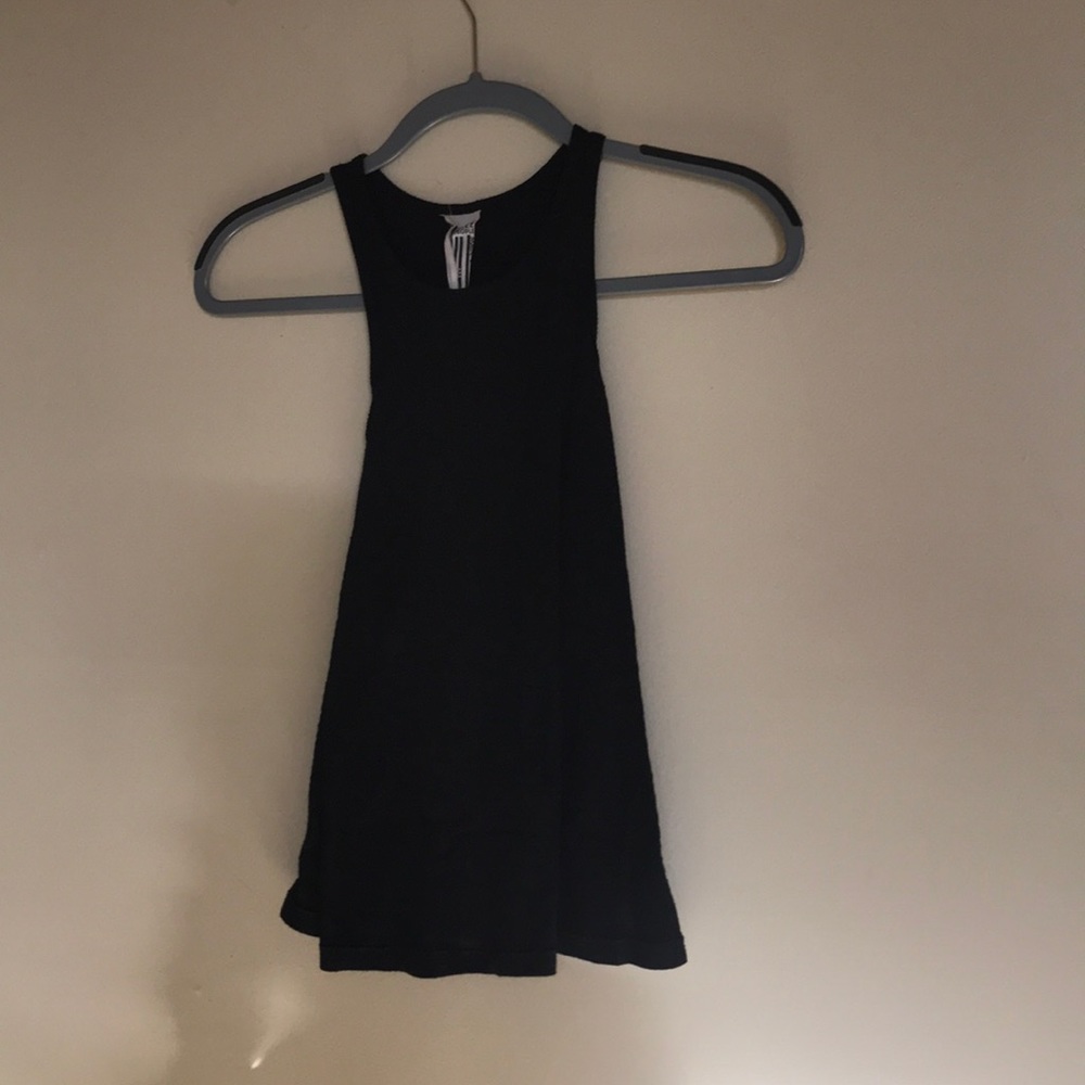 Free People high neck tank - black
